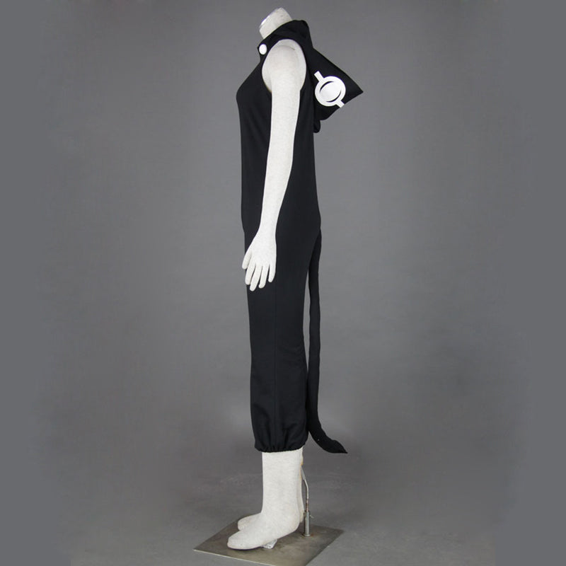 Anime Medusa Gorgon Costume Black Hooded Dress Halloween Cosplay Costume Outfit