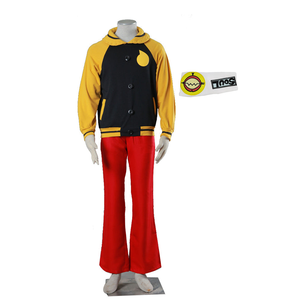 Anime Soul Evans Cosplay Costume Suit Halloween Cosplay Outfit Set With Headband