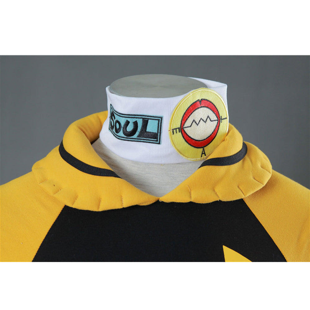 Anime Soul Evans Cosplay Costume Suit Halloween Cosplay Outfit Set With Headband