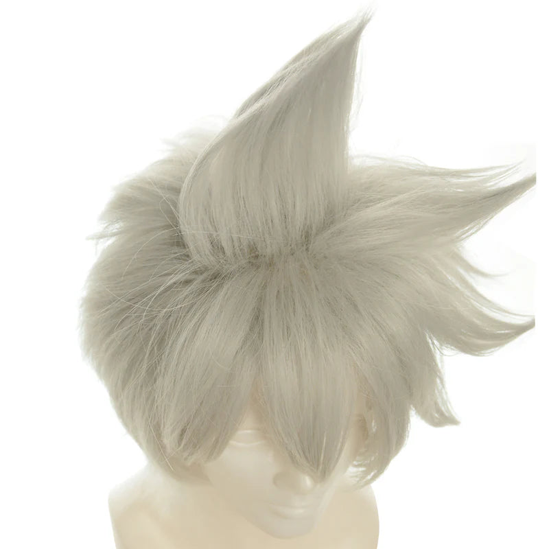 Anime Soul Evans Cosplay Short Silver White Wigs