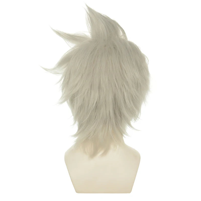 Anime Soul Evans Cosplay Short Silver White Wigs