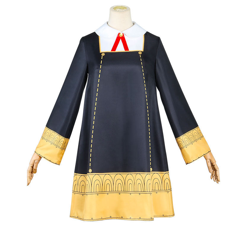 Anya Forger Costume With Wigs For Kids and Adults SPY FAMILY Halloween Costume Outfit Set