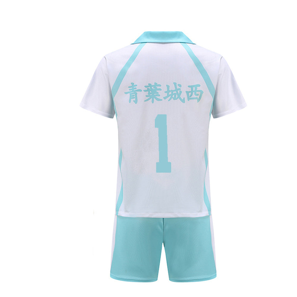 Aoba Johsai's Volleyball Uniform Costume Seijoh Costume Outfit