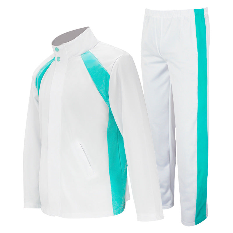 Aoba Johsai High Costume Jacket and Pants Sportswear Set Halloween Costume