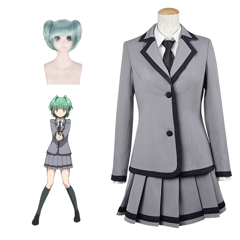 Assassination Classroom Akari Yukimura Kaede Kayano Uniform Costume Outfit Halloween Carnival Cosplay Suit