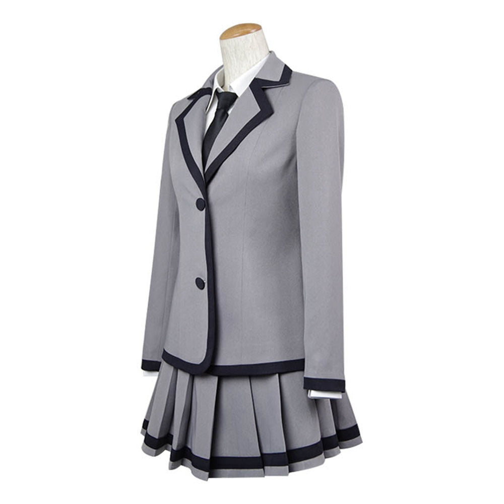 Assassination Classroom Akari Yukimura Kaede Kayano Uniform Costume Outfit Halloween Carnival Cosplay Suit