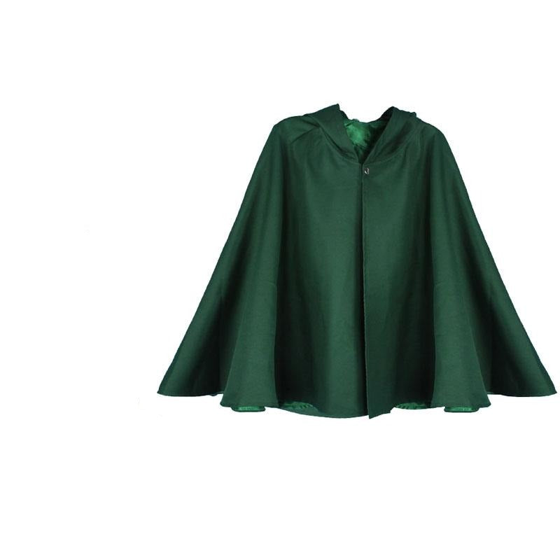 Attack On Titan Survey Corps Green Cloak Cape Uniform Cosplay Costume Unisex