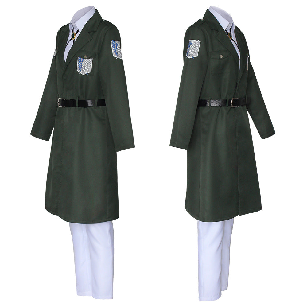 Attack on Titan AOT Final Season 4 Levi Ackerman Costume Uniform Shingeki No Kyojin Costume Set