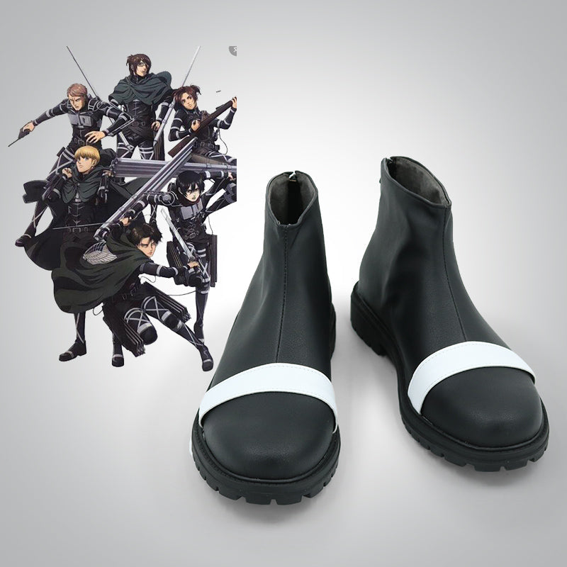 Attack on Titan AOT Final Season 4 Eren Jaeger Levi Ackerman Cosplay Shoes