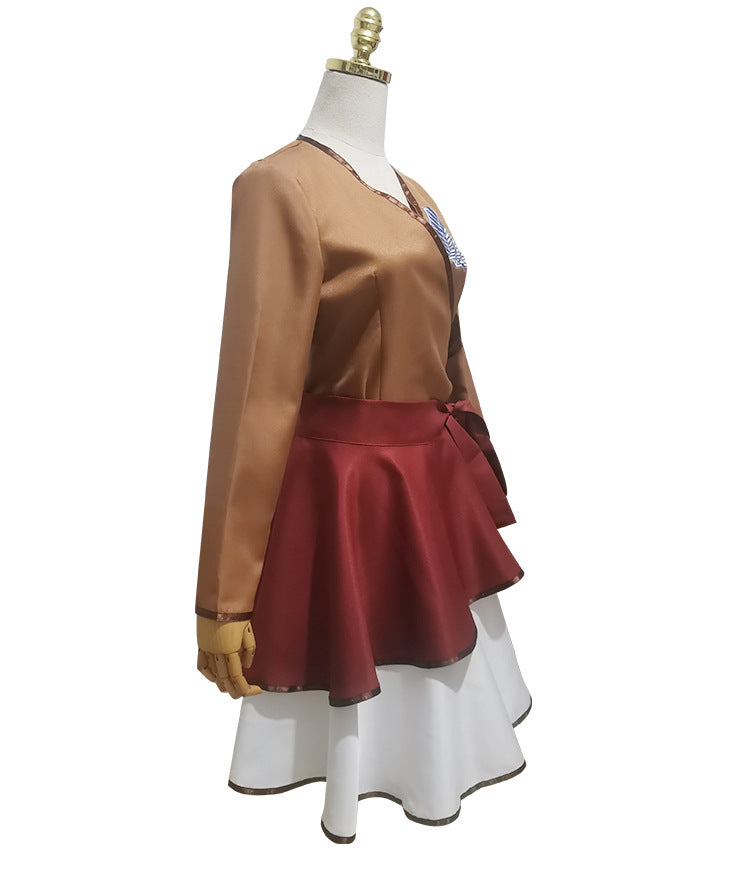 Attack on Titan Girls Female Ver. Costume Scout Regiment Wings of Freedom Lolita Dress Cosplay Costume