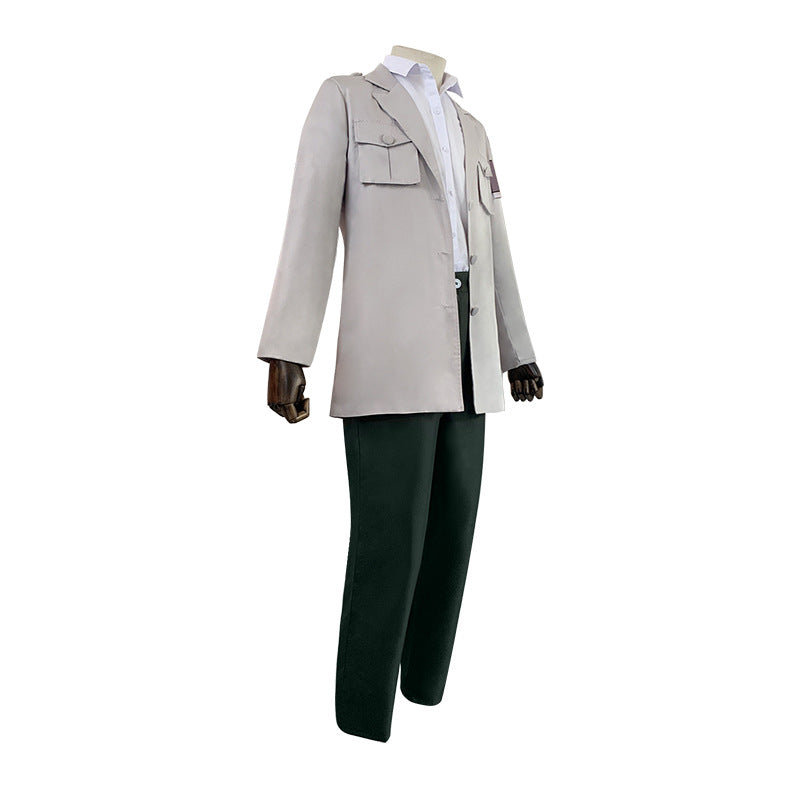 Attack on Titan Shingeki No Kyojin Final Season 4 Marley  Eren Yeager Costume Halloween Cosplay Suit Set