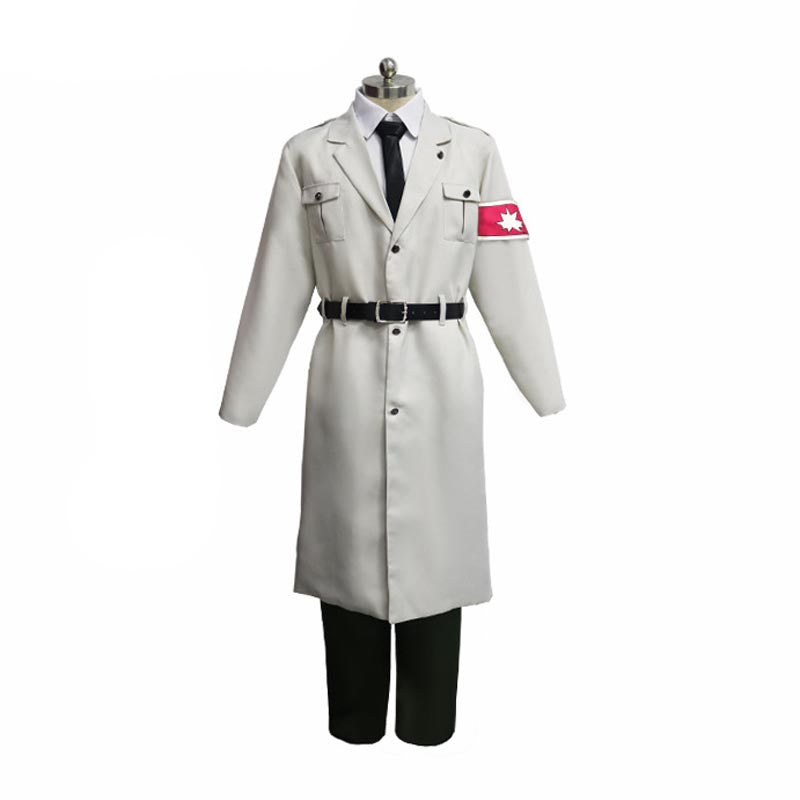 Attack on Titan Shingeki no Kyojin Marley Military Officer Cosplay Costume Uniform Halloween Costume Suit
