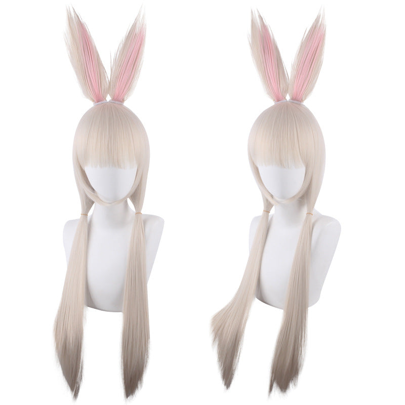 Beastars Haru Cosplay Wigs Rabbit Ear Wigs Cospaly Accessories