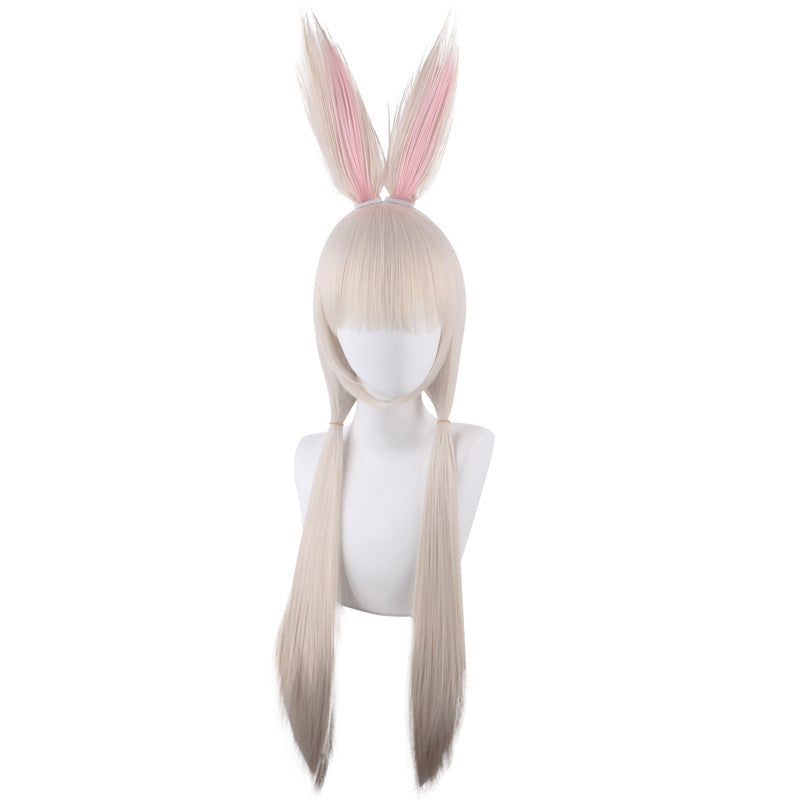Beastars Haru Cosplay Wigs Rabbit Ear Wigs Cospaly Accessories