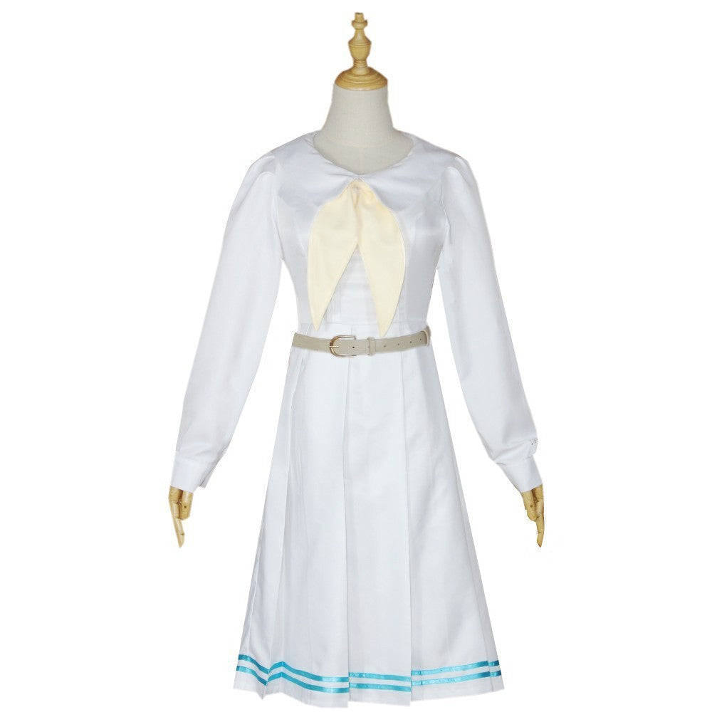 Beastars Haru Costume Miss Rabbit Full Set Costume School Uniform Dress With Wigs Cosplay Outfit