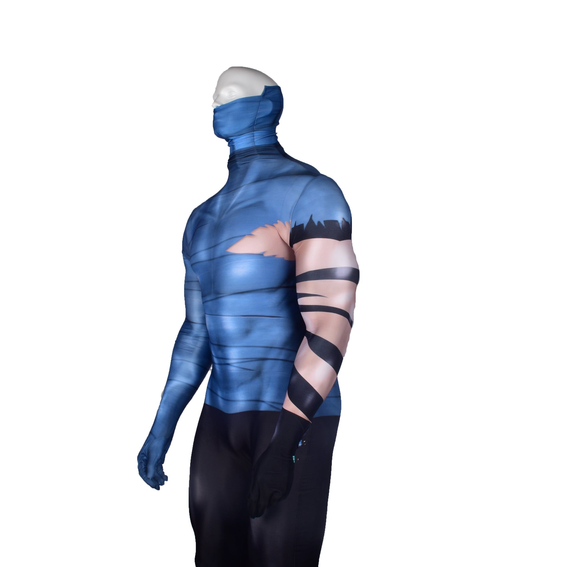 Bankai Saigo no Getsuga Tenshō Zentai Outfit Halloween Cosplay Jumpsuit For Kids and Adults