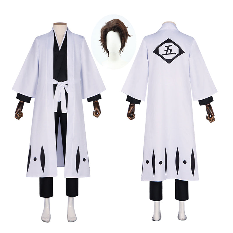 Sosuke Aizen Cosplay Costume Halloween Cosplay Outfit