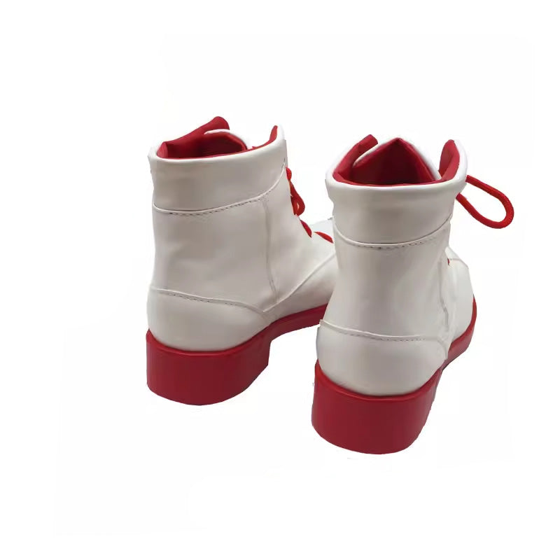 Blood Fiend Power Cosplay Shoes PU Leather Boots Halloween Costume Accessories