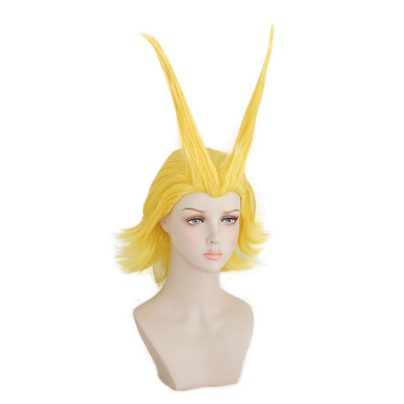 Toshinori Yagi All Might Cosplay Wigs Golden Wigs