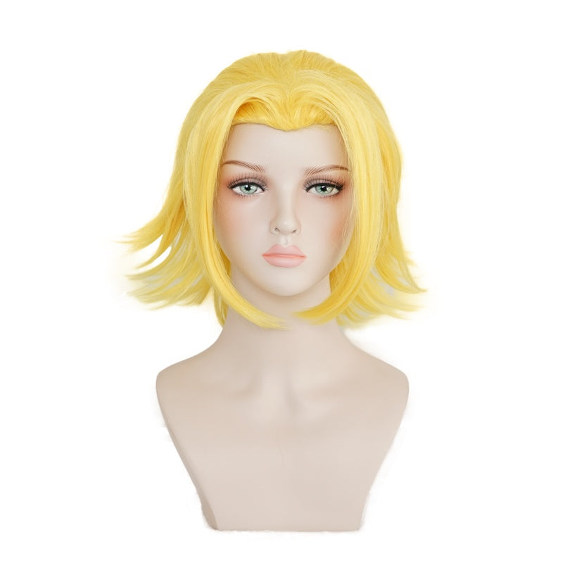 Toshinori Yagi All Might Cosplay Wigs Golden Wigs