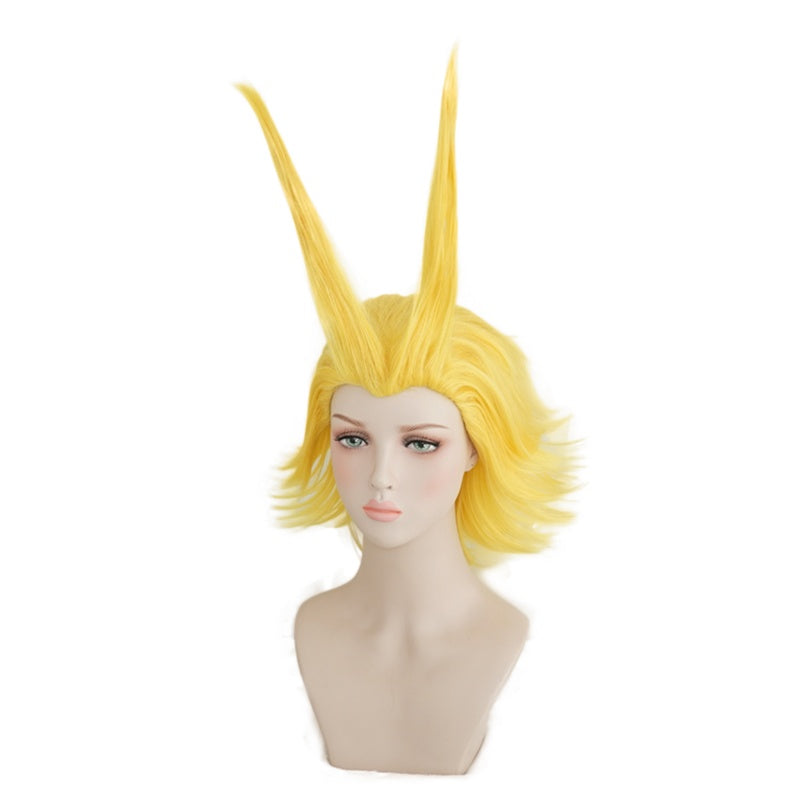 Toshinori Yagi All Might Cosplay Wigs Golden Wigs