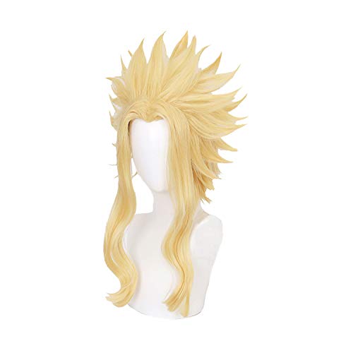 All Might Wigs Toshinori Yagi Golden Cosplay Wigs Accessories