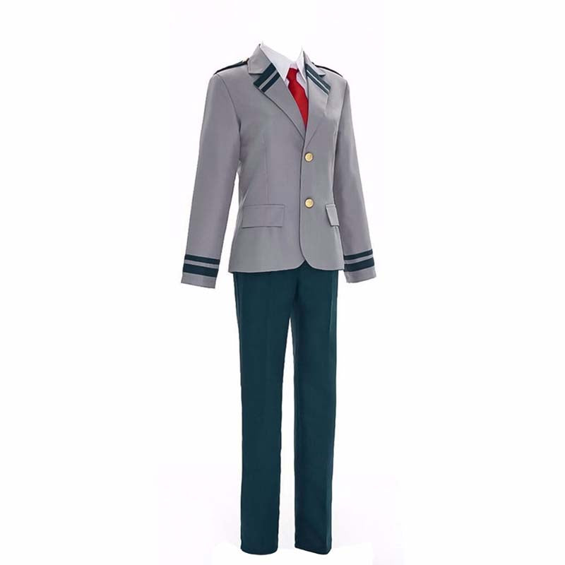 Shoto Todoroki School Uniform Costume+Wigs Halloween Cosplay Costumes Outfit