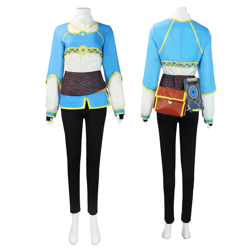 Kids/Adults Halloween Cosplay Outfit Princess Zela Costume Halloween Costume Full Set Outfit With Accessories