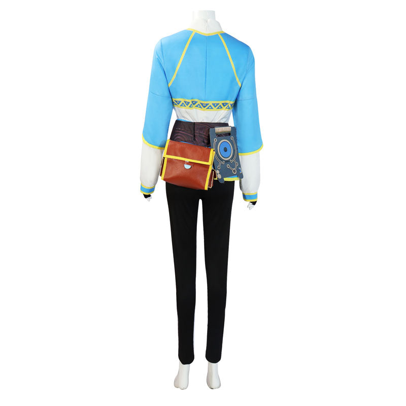 Kids/Adults Costume Princess Zela Whole Set Costume+Wigs+Shoes Halloween Cosplay Outfit Set