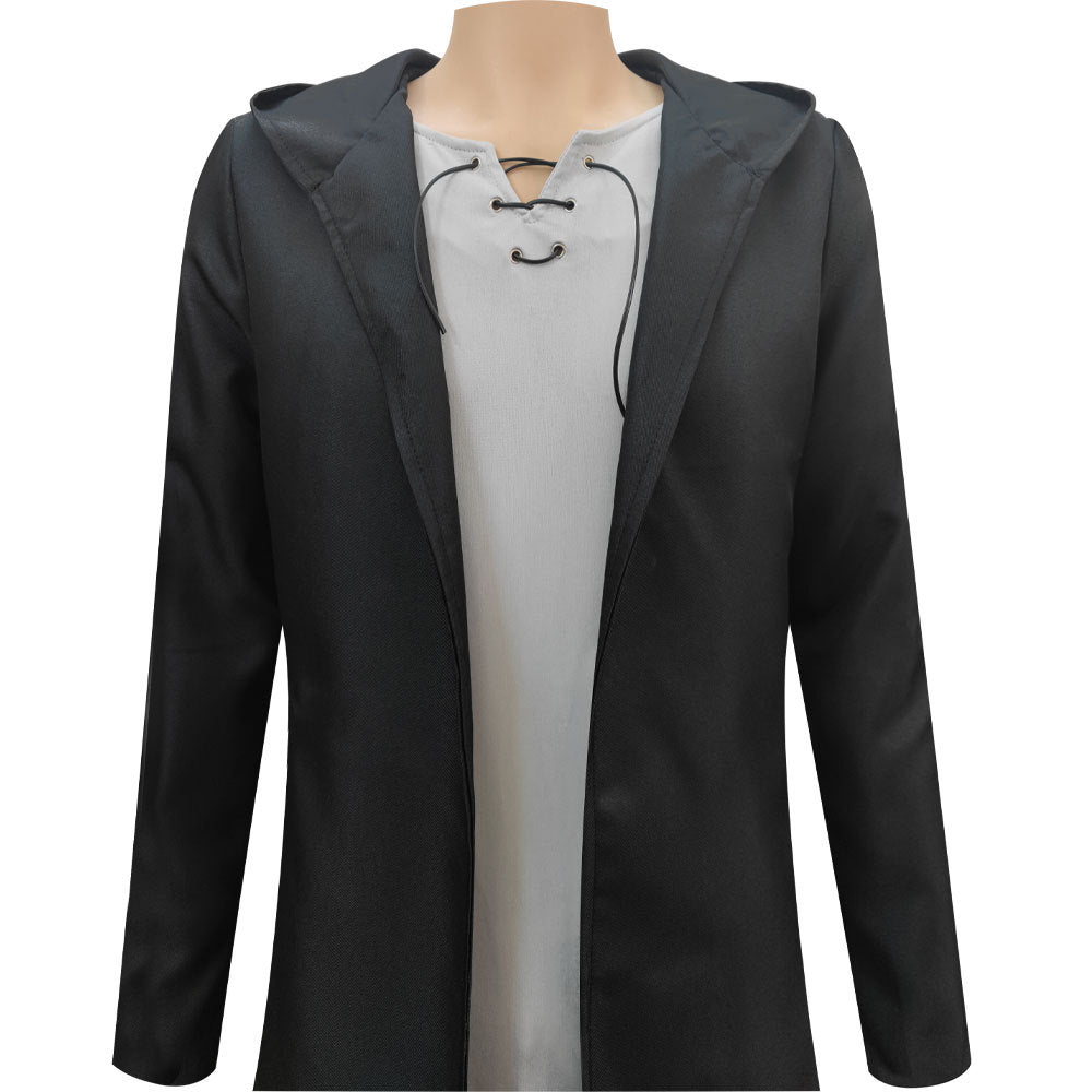 Attack on Titan AOT Final Season 4 Eren Jaeger Cosplay Costume With Wigs Set