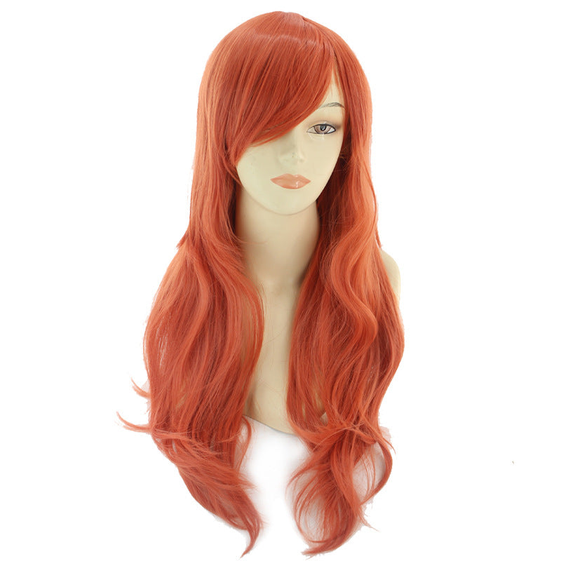 Anime One Piece Nami Cosplay Wigs Orange Long Wigs
