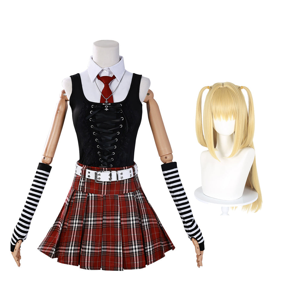 DN Misa Amane JK Uniform Dress Costume Halloween Girls Women Costume Outfit