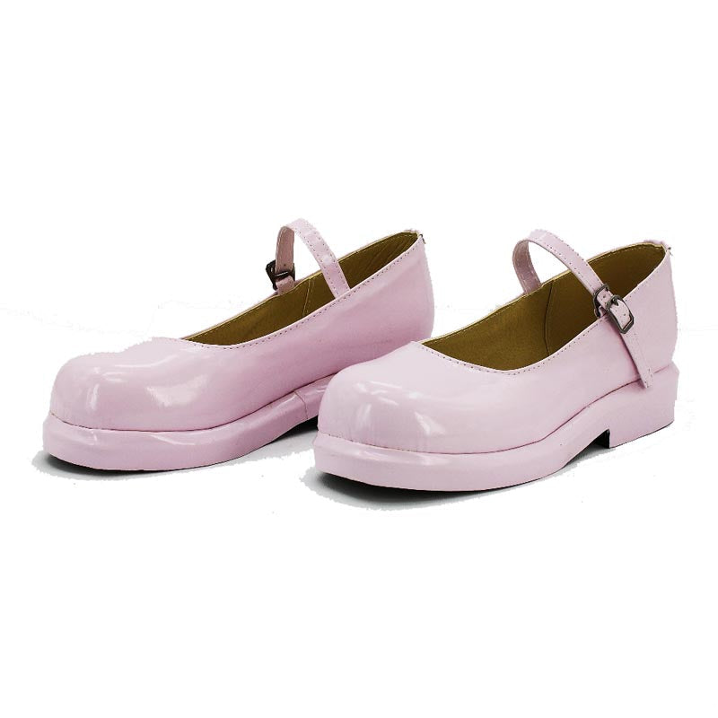 Danganronpa 2: Goodbye Despair Chiaki Nanami Cosplay Shoes Pink Halloween Costume Shoes