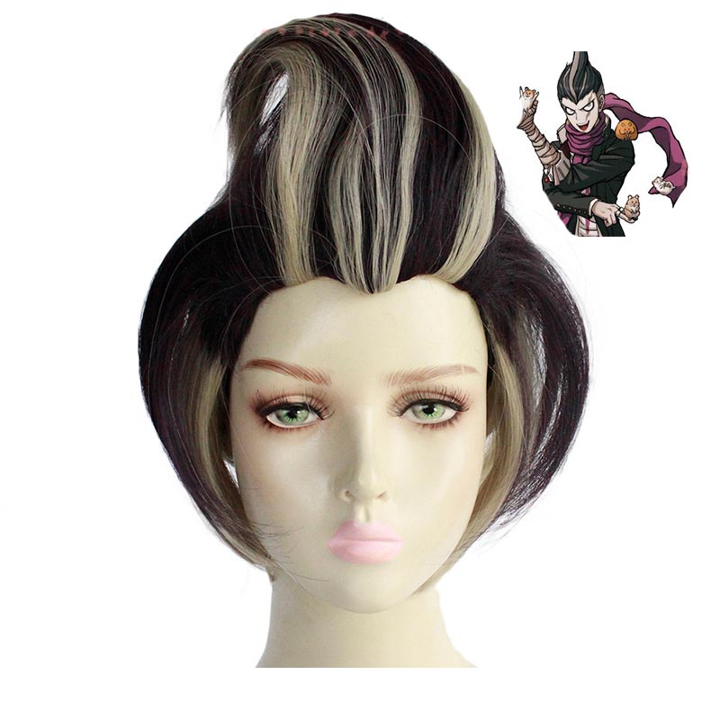 Danganronpa 2: Goodbye Despair Gundham Tanaka Cosplay Wigs