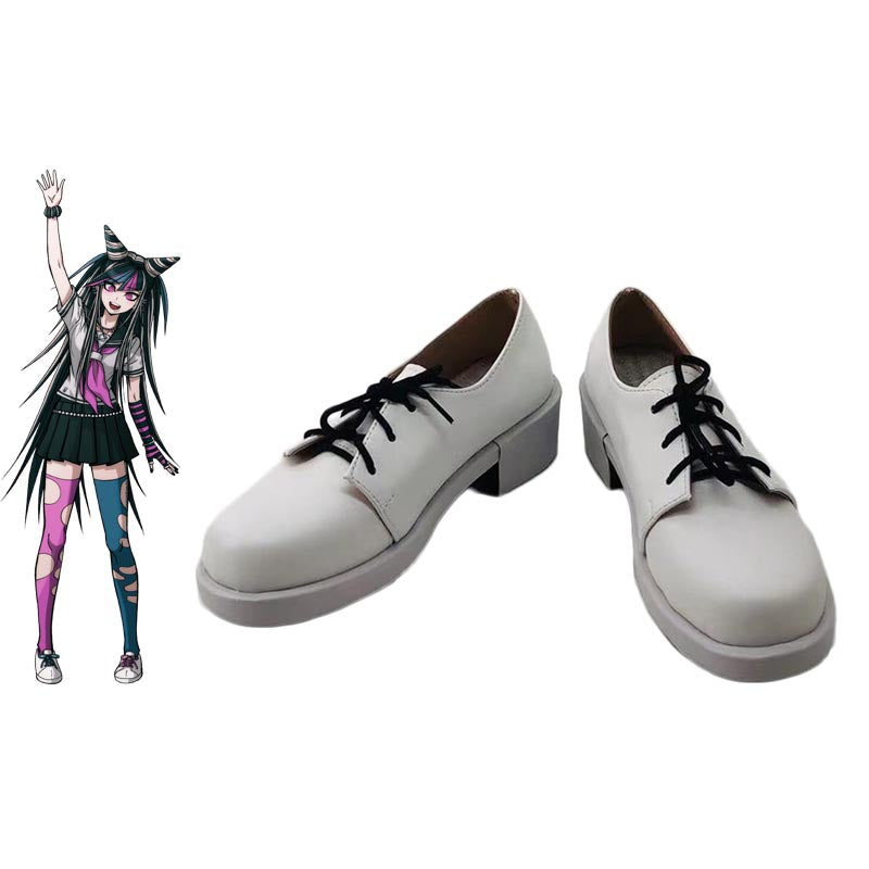 Danganronpa 2: Goodbye Despair Ibuki Mioda Whole Set Costume Uniform With Wigs and Costume Shoes Halloween Party Outfit