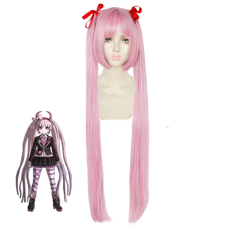 Danganronpa Another Episode: Ultra Despair Girls Kotoko Utsugi Costume Uniform WIth Wigs Halloween Costume Set