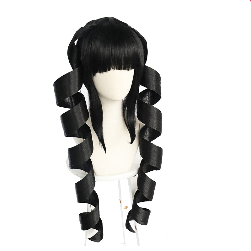 Danganronpa: Trigger Happy Havoc Celestia Ludenberg Cosplay Wigs Halloween Costume Accessories