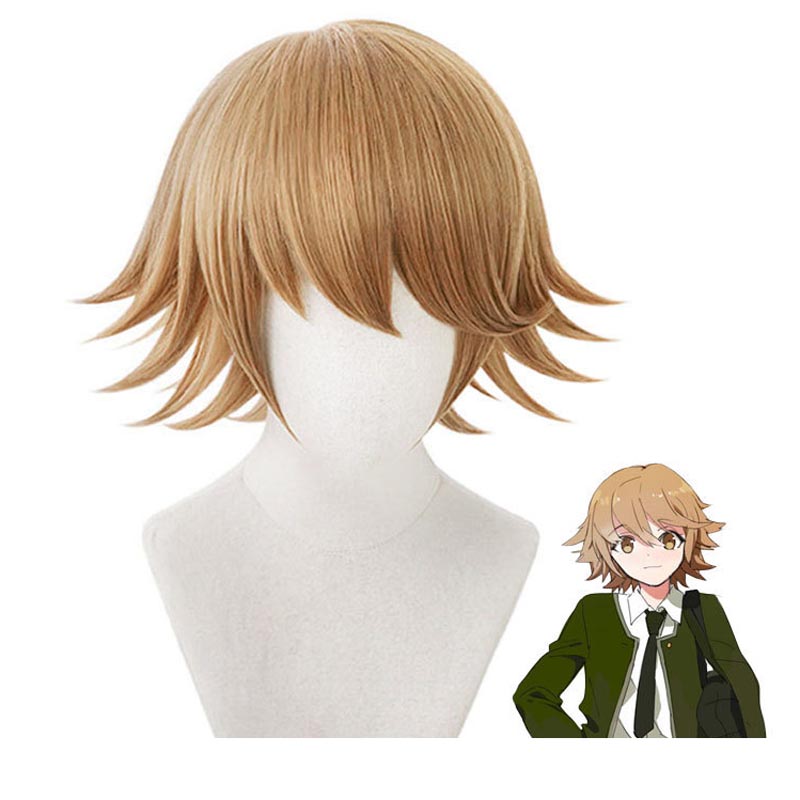 Danganronpa: Trigger Happy Havoc Chihiro Fujisak Costume and Wigs Halloween Carnival Costume Set