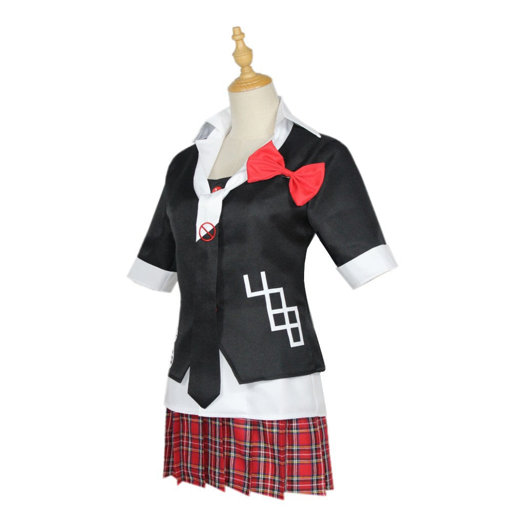 Danganronpa: Trigger Happy Havoc Junko Enoshima Uniform Costume With Halloween Carnival Costume Set