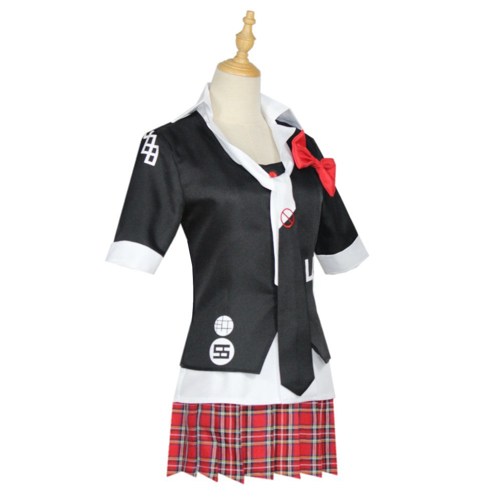Danganronpa: Trigger Happy Havoc Junko Enoshima Uniform Costume With Halloween Carnival Costume Set