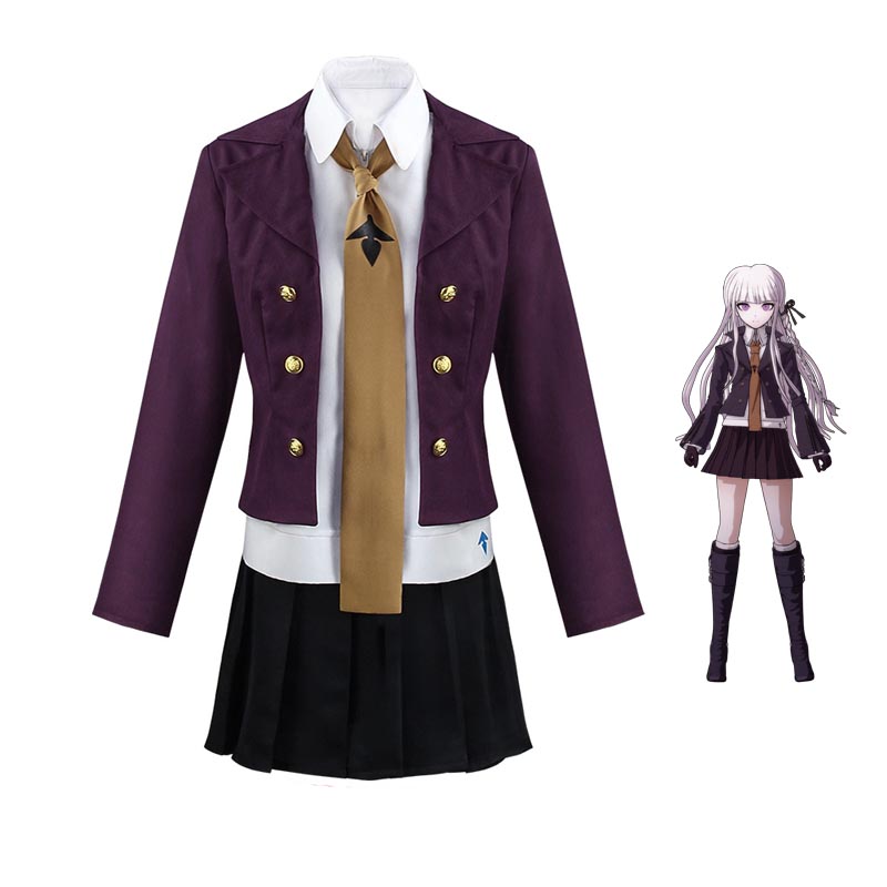 Danganronpa: Trigger Happy Havoc Kyoko Kirigiri Cosplay Uniform Costume