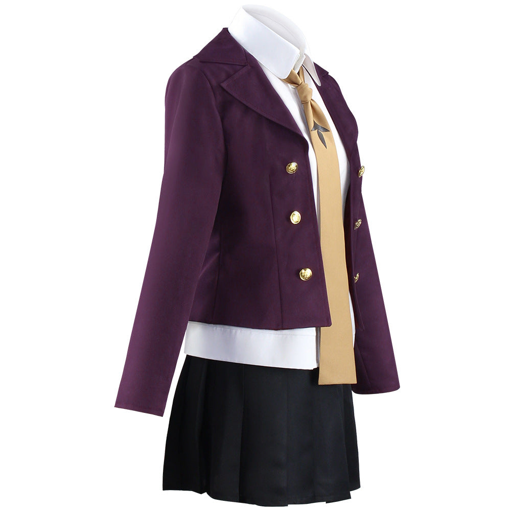 Danganronpa: Trigger Happy Havoc Kyoko Kirigiri Cosplay Uniform Costume
