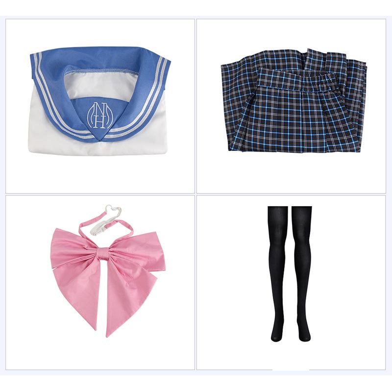 Danganronpa: Trigger Happy Havoc Sayaka Maizono Cosplay Costume Uniform