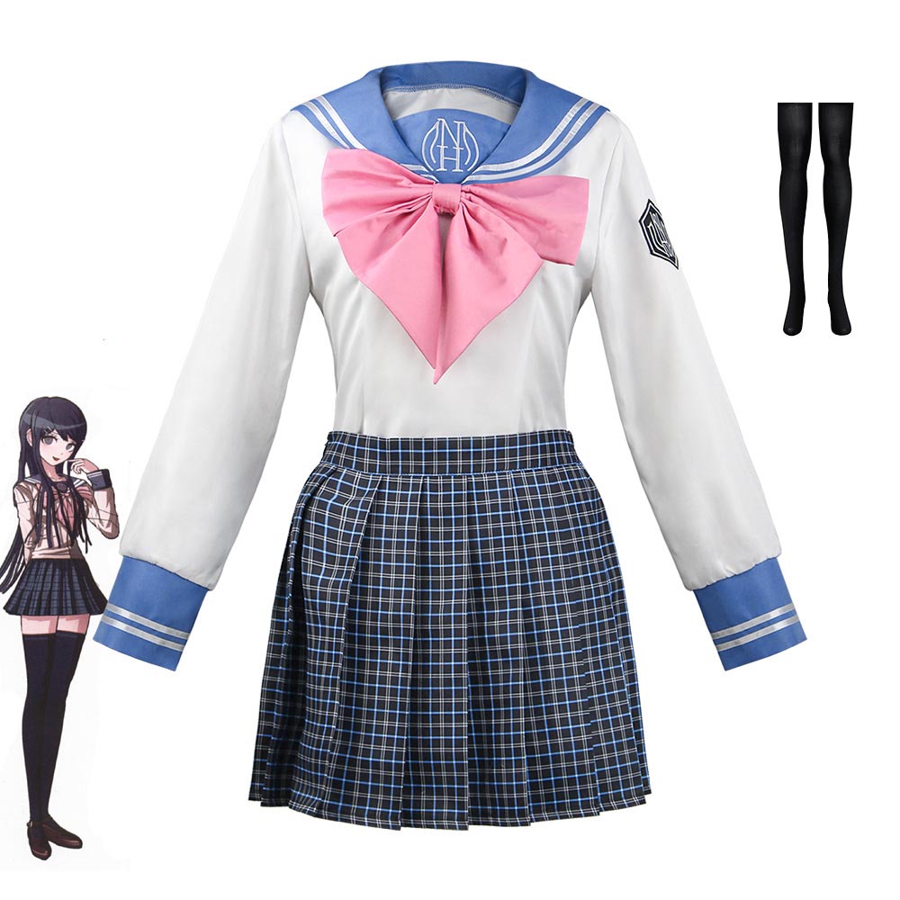 Danganronpa: Trigger Happy Havoc Sayaka Maizono Cosplay Costume Uniform