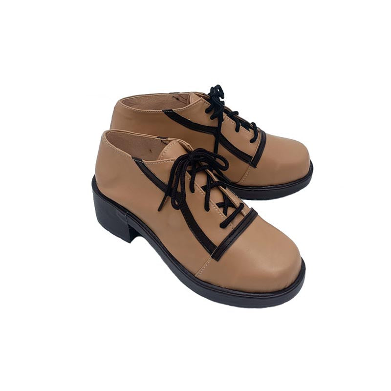Danganronpa V3: Killing Harmony Akamatsu Kaede Costume Shoes Brown