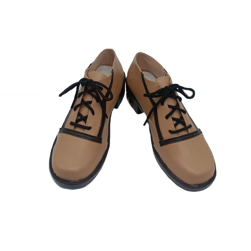 Danganronpa V3: Killing Harmony Akamatsu Kaede Costume Shoes Brown