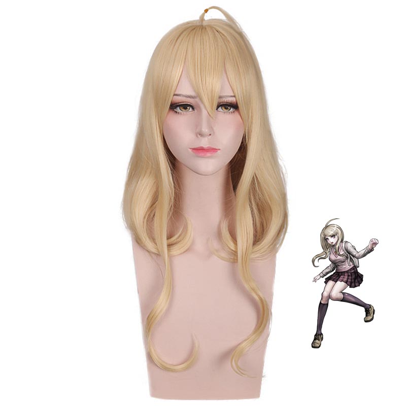Danganronpa V3: Killing Harmony Akamatsu Kaede Costume Uniform With Wigs Halloween Costume Set
