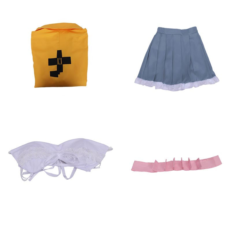 Danganronpa V3: Killing Harmony Angie Yonaga Cosplay Costume With Cloak Halloween Costume
