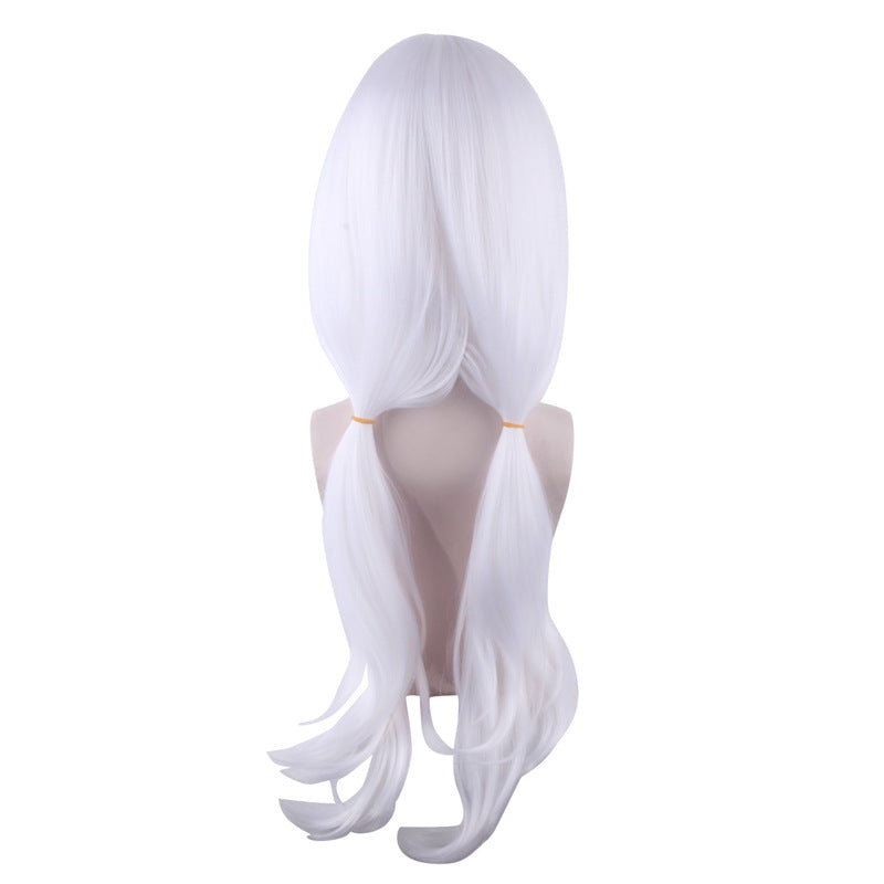 Danganronpa V3: Killing Harmony Angie Yonaga Cosplay Wigs White Long Wigs