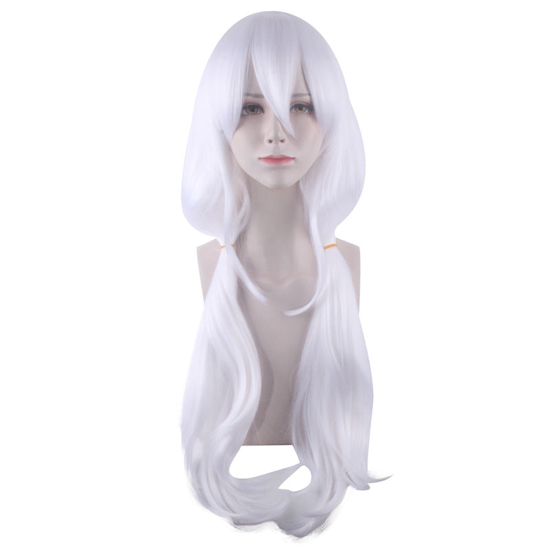 Danganronpa V3: Killing Harmony Angie Yonaga Cosplay Wigs White Long Wigs
